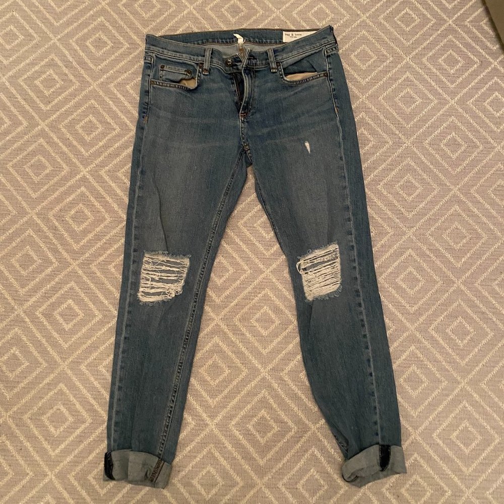 Rag & Bone ripped jeans